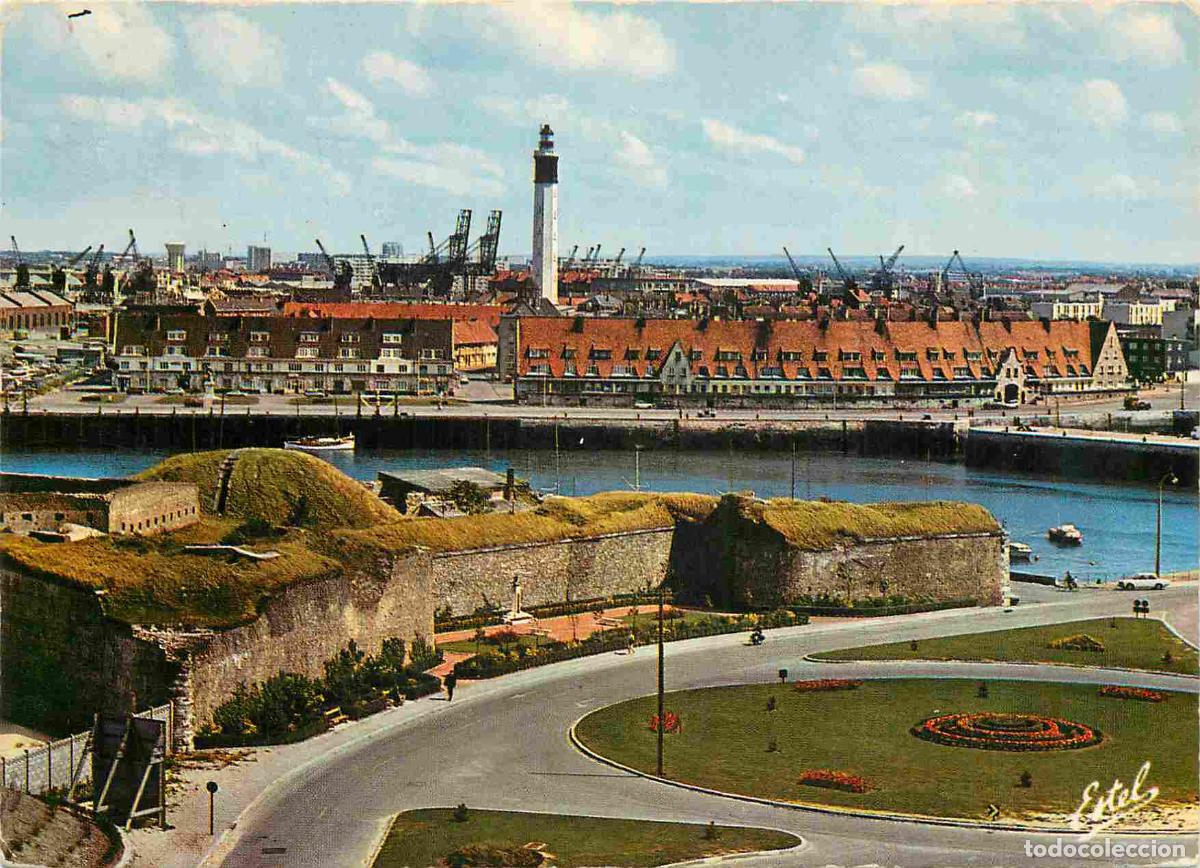 Postales: Francia - Carte Postale - 62 - Calais - Le fort risban puis les quais a delpierre et de la colonne l