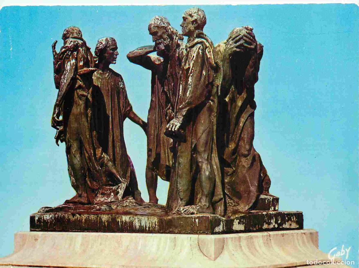 Postales: Francia - Carte Postale - 62 - Calais - Le monument des six bourgeois oeuvre de rodin sculpteur - CP