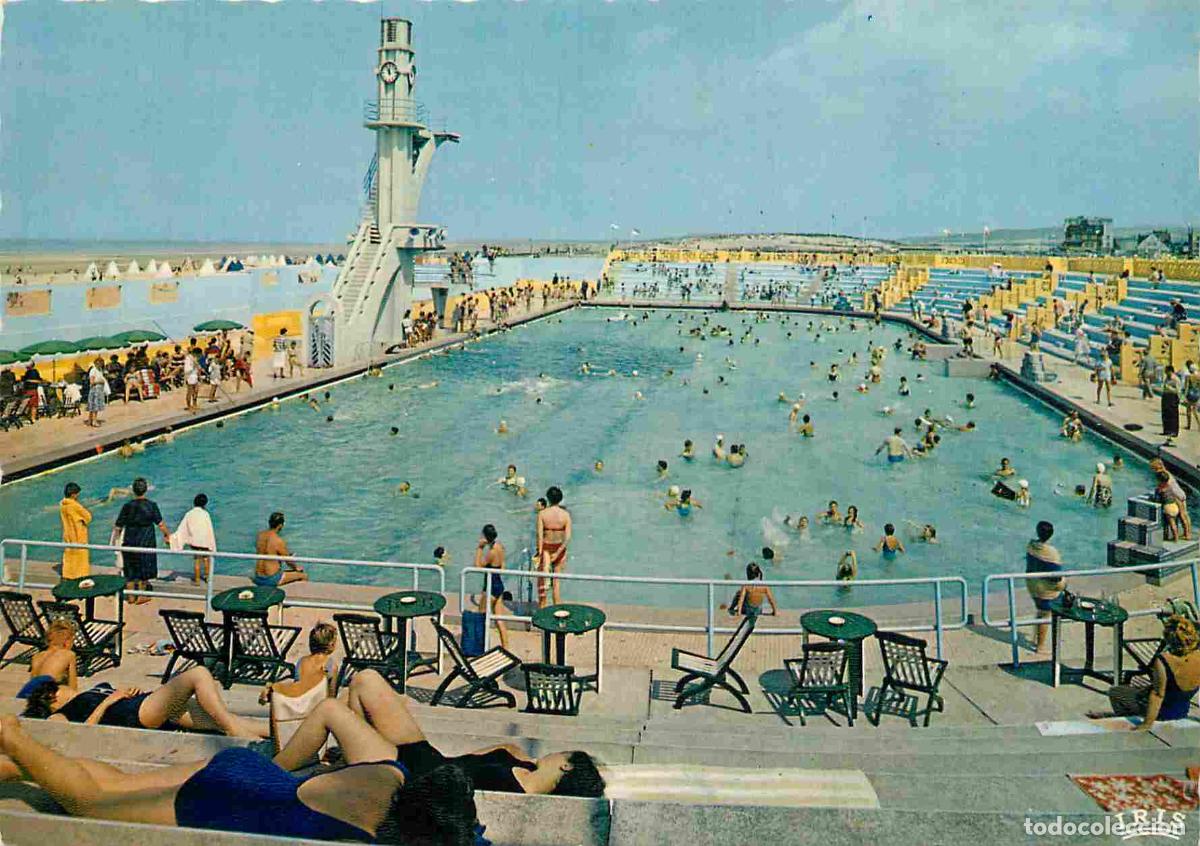 Postales: Francia - Carte Postale - 62 - Le Touquet-paris-plage - La piscine - Femme en maillot de bain - CPM