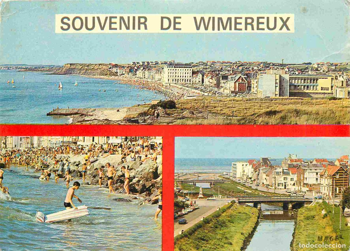 Postales: Francia - Carte Postale - 62 - Wimereux - Multivues - Vue generale La plage Les deux ports Station c