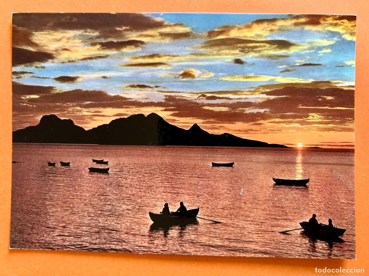 Postales: LANDEGODE BOD&Oslash; NORUEGA &ndash; SOL DE MEDIA NOCHE - MIDNIGHT SUN - ED. INGRO 1972 - SIN CIRCULAR
