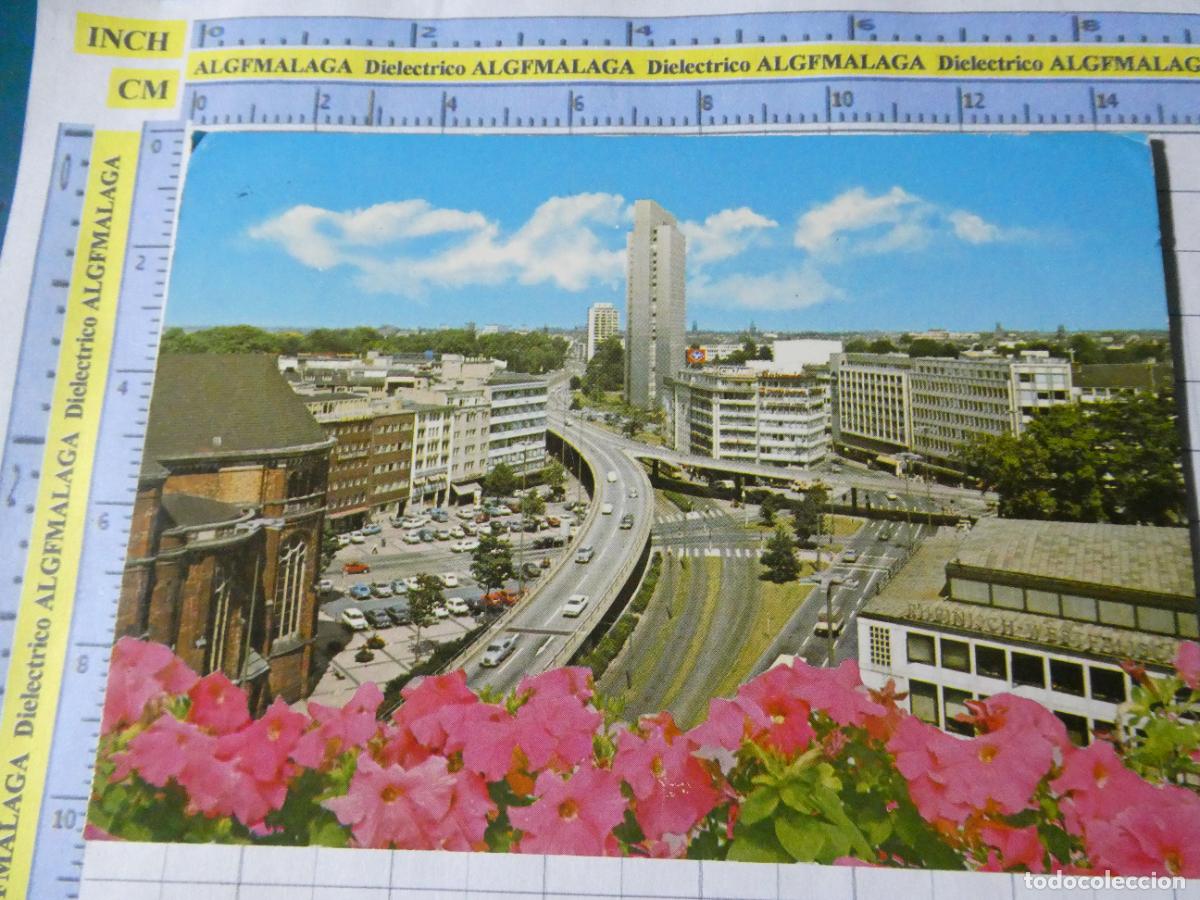 Postales: POSTAL DE ALEMANIA. D&Uuml;SSELDORF HOCHSTRASSE U. THYSSENHAUS. 4694