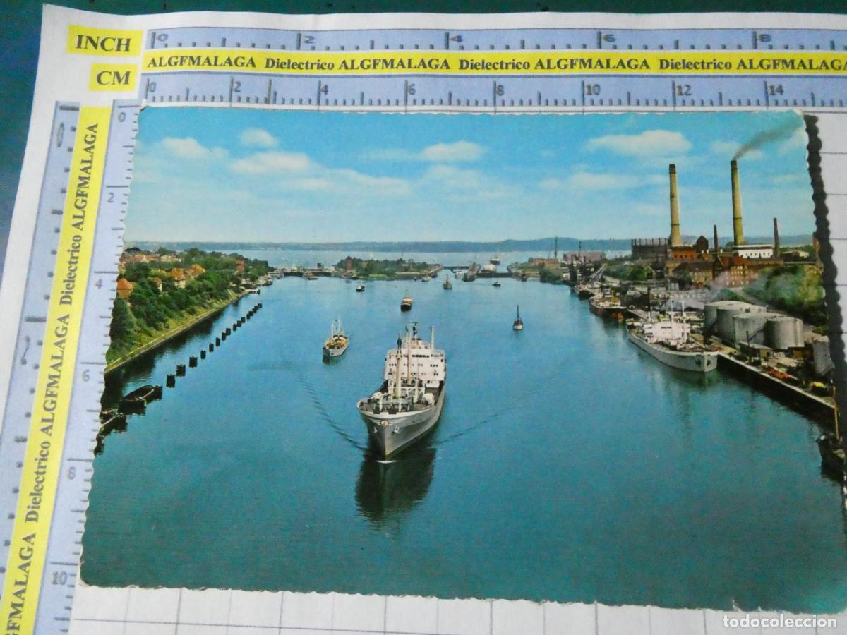Postales: POSTAL DE ALEMANIA. KIEL PUERTO BARCOS CANAL. 4710