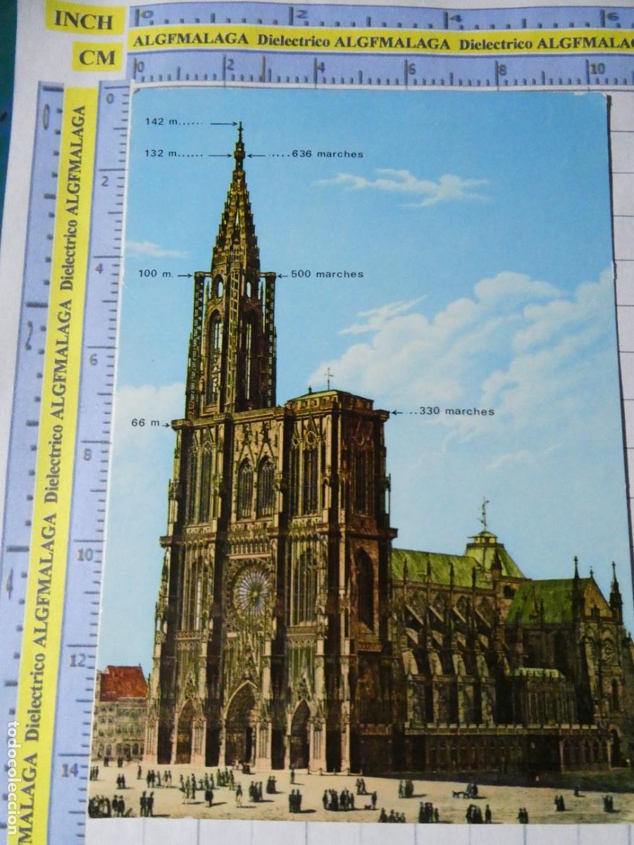Postales: POSTAL DE FRANCIA. ESTRASBURGO CATEDRAL. 4713