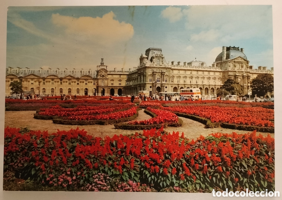 Postales: Par&iacute;s,Le Louvre yet ses jardins