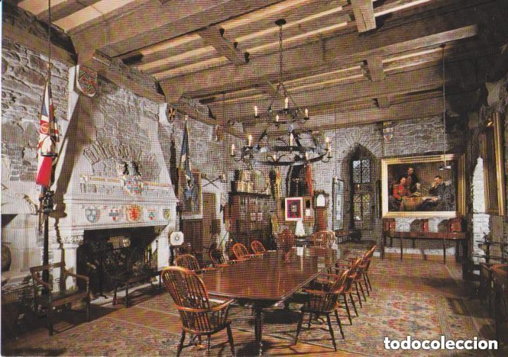 Postales: POSTAL - ESCOCIA, EILEAN DONAN CASTLE , SALA DE BANQUETES CLAN MacRae- J.ARTHUR DIXONDE- SIN CIRCULA