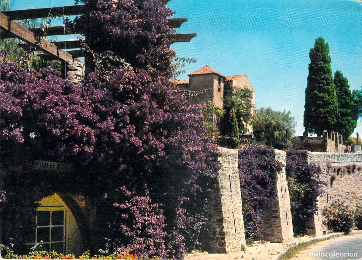 Postcards: Postal de Bormes-les-Mimosas en la Costa Azul de Francia