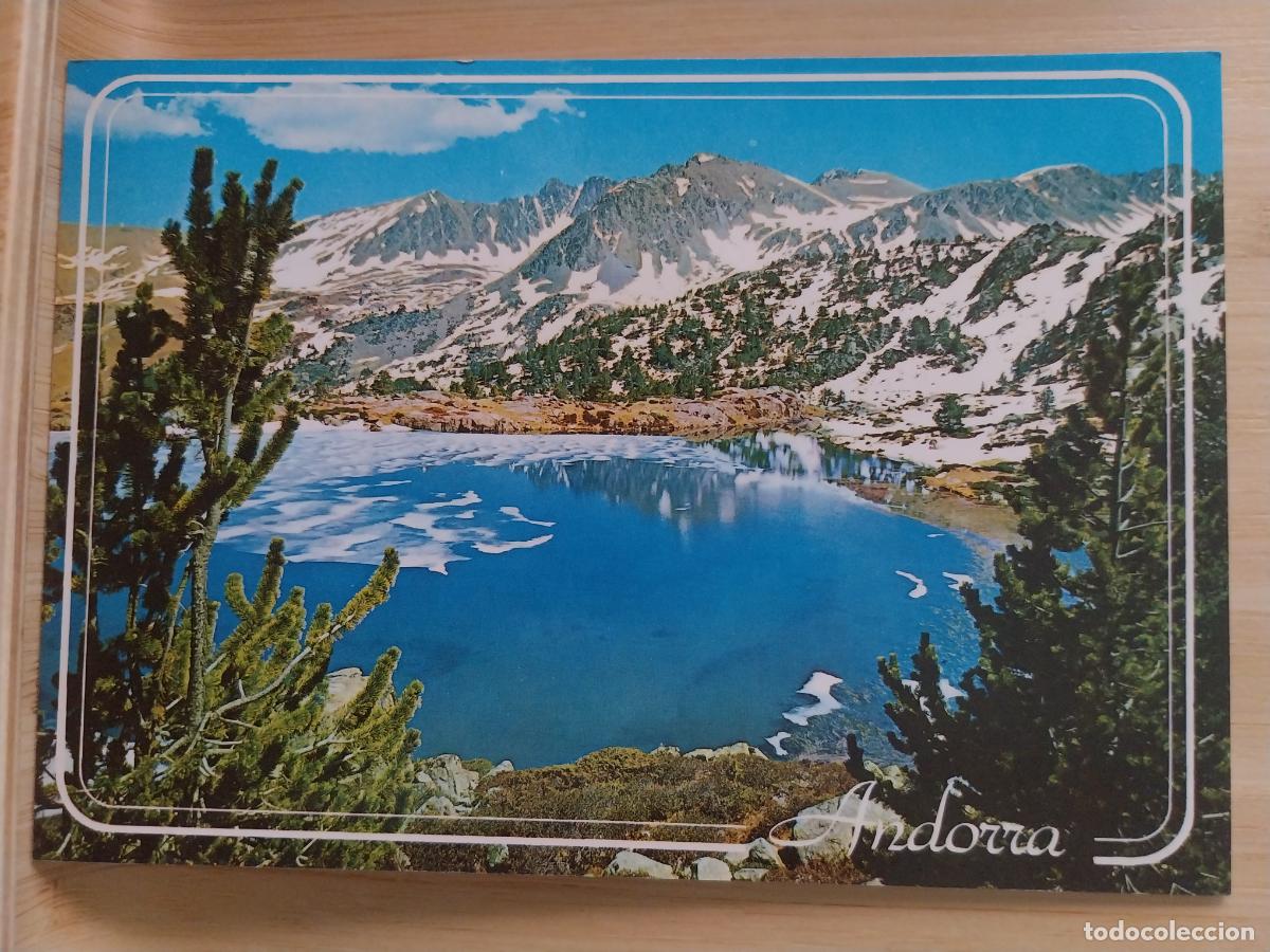 Postkarten: ANDORRA LAGO ELS PESSONS ED FISA 216 SC ORIGINAL