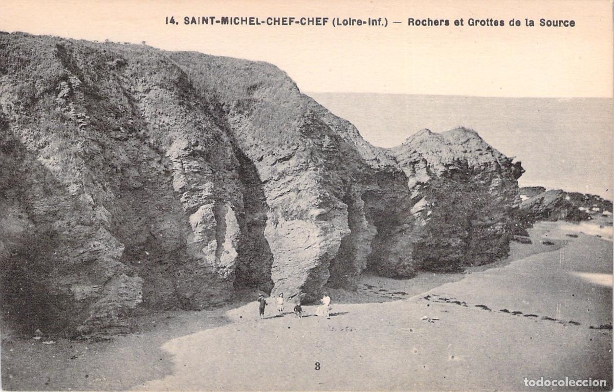 Postkarten: Postal Saint-Michel-Chef-Chef Rochers et Grottes de la Source