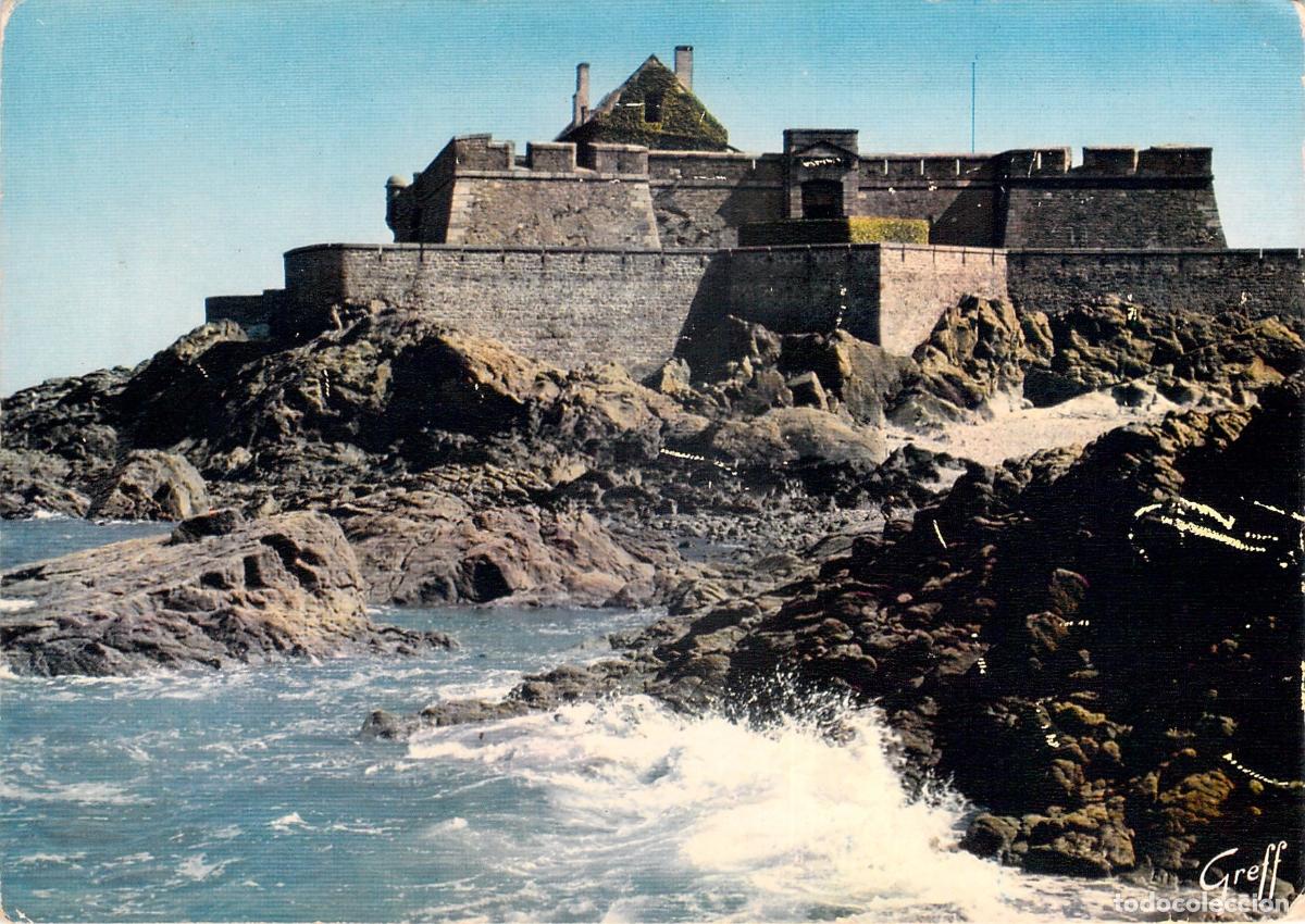 Postales: Postal de Saint-Malo, Le Fort National, Breta&ntilde;a