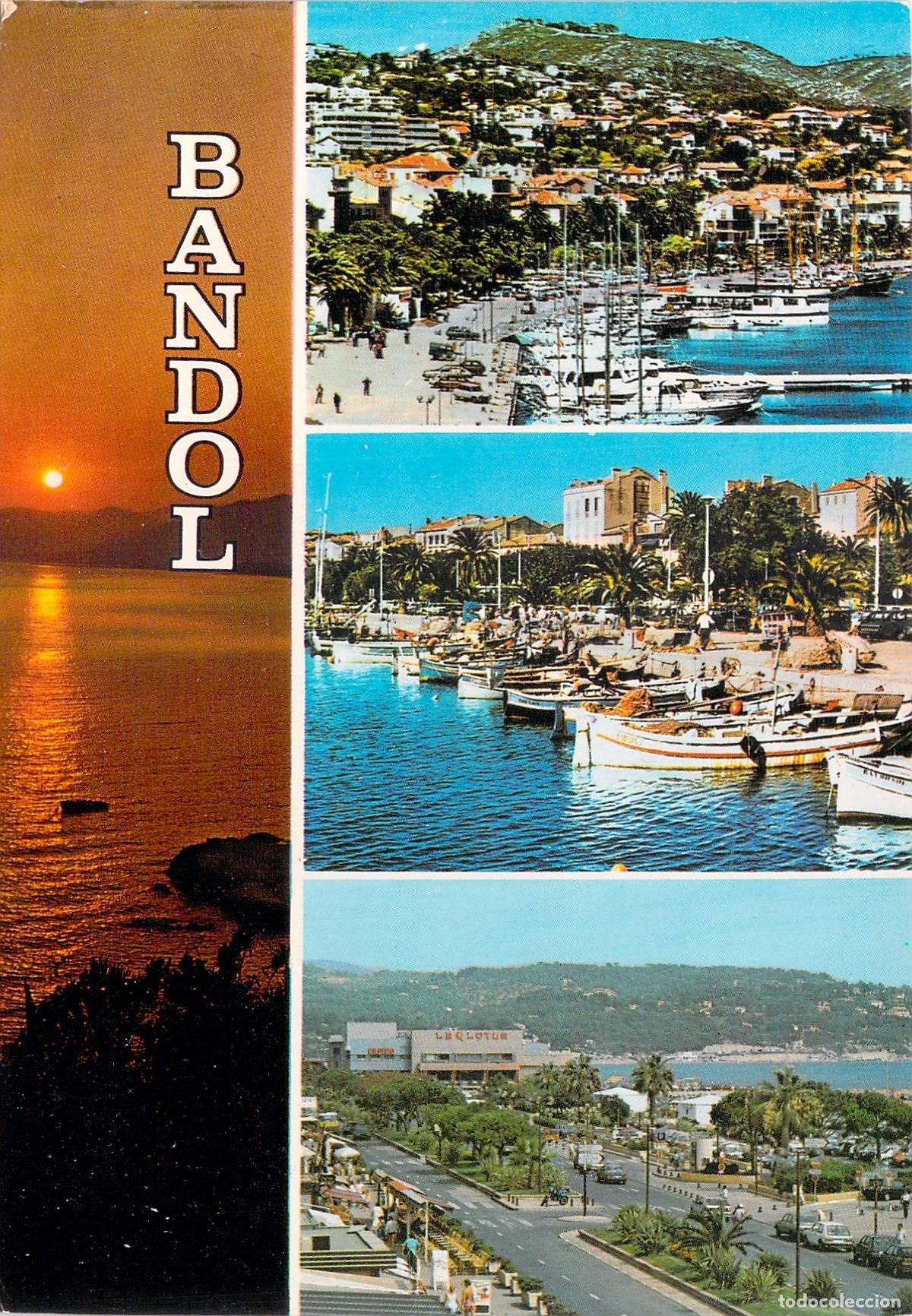 Postales: Postal de Bandol Francia Multivista de la Costa Azul