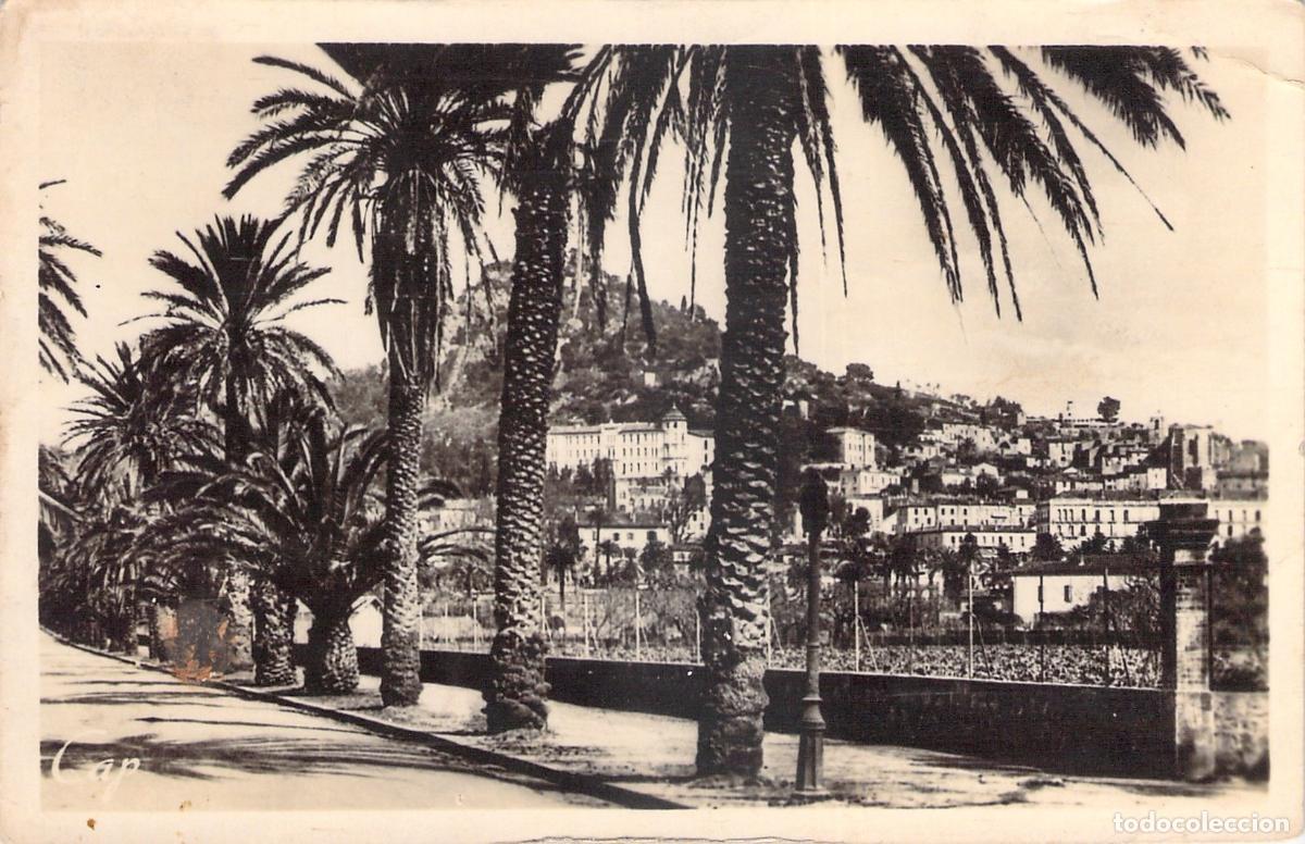 Postales: Postal Avenue Godillot y Ciudad de Hy&egrave;res-les-Palmiers