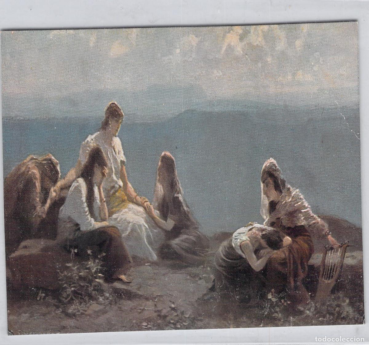 Postales: Postal Art&iacute;stica Luto de la Hija de Jefta - Robert Leinweber