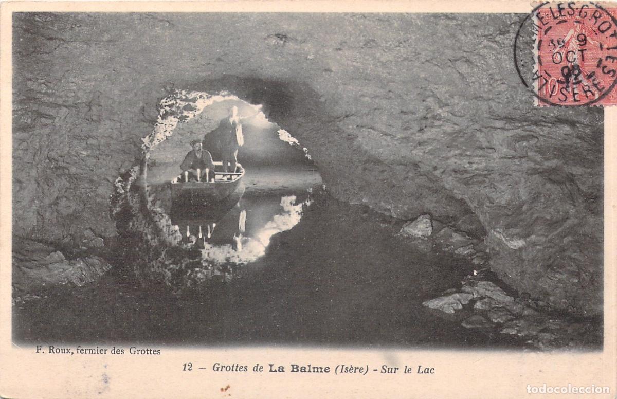 Postales: Tarjeta Postal de las Grottes de La Balme en Is&egrave;re Francia