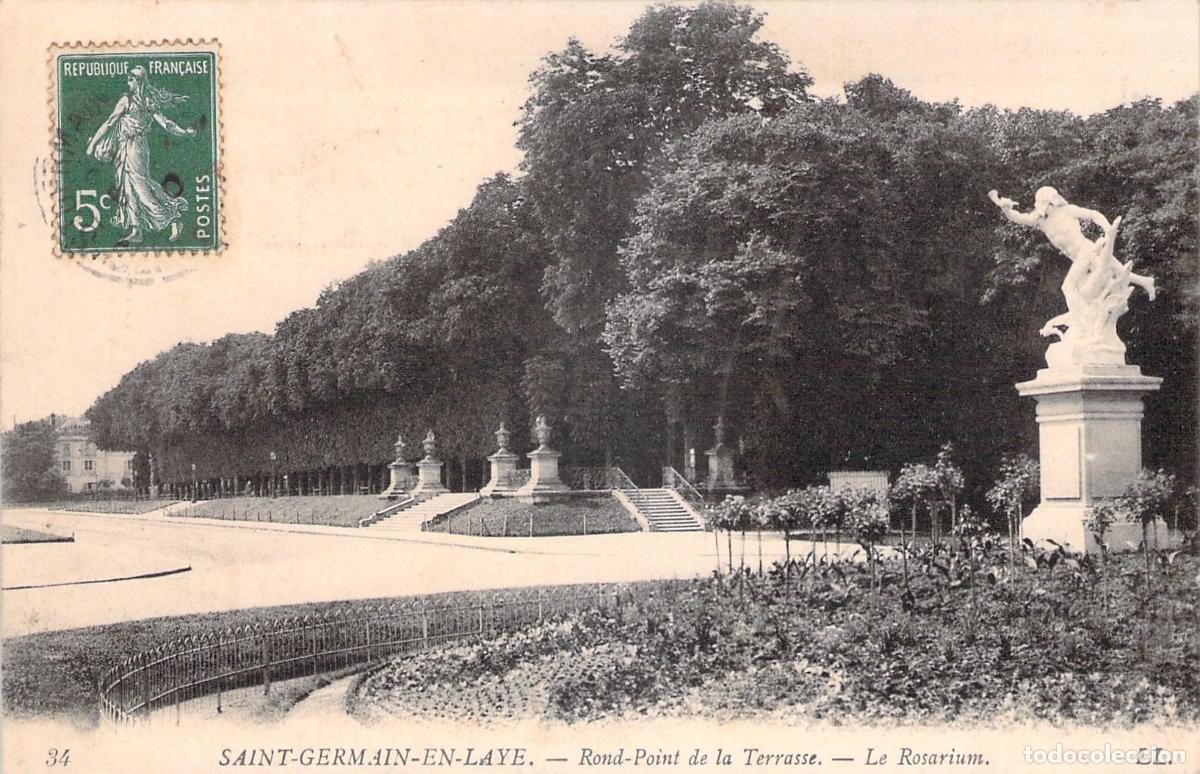 Postales: Postal de Saint-Germain-en-Laye - Rond-Point de la Terrasse