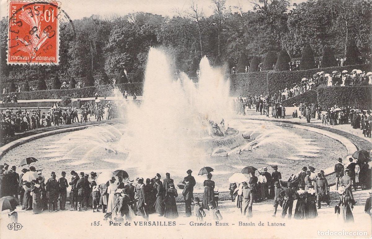 Postales: Postal del Parque de Versalles - Grandes Aguas y Estanque de Latona