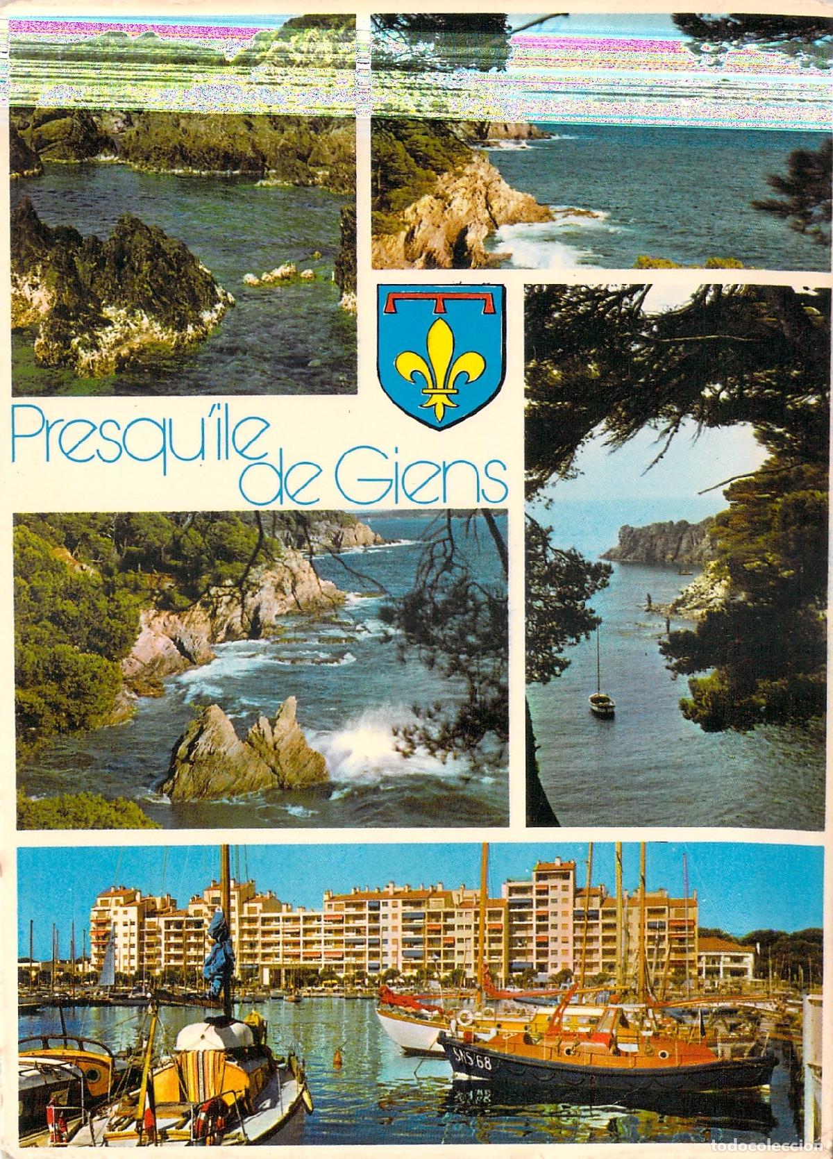 Postales: Postal de la Presqu'&icirc;le de Giens en Var Francia Multivista