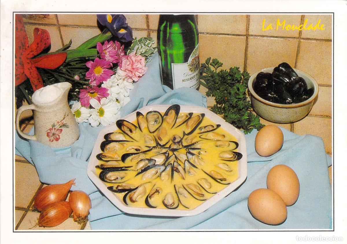 Postales: Postal de Receta Francesa de Gastronom&iacute;a La Mouclade