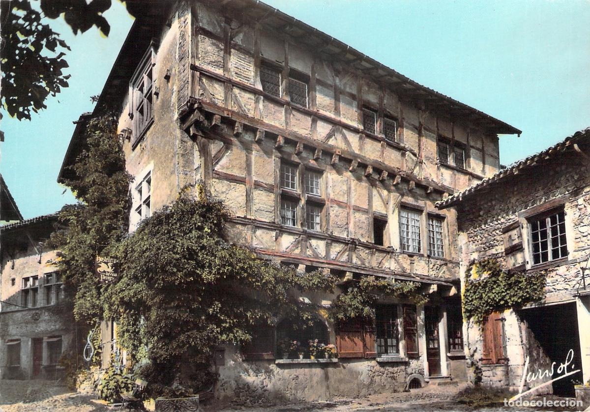 Postales: Postal de l'Ostellerie du Vieux P&eacute;rouges, Francia