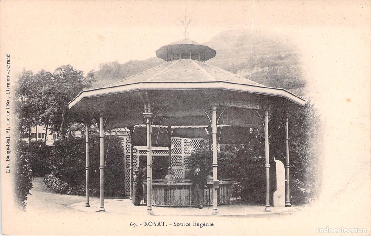 Postcards: Postal de Royat - Templete de la Source Eug&eacute;nie