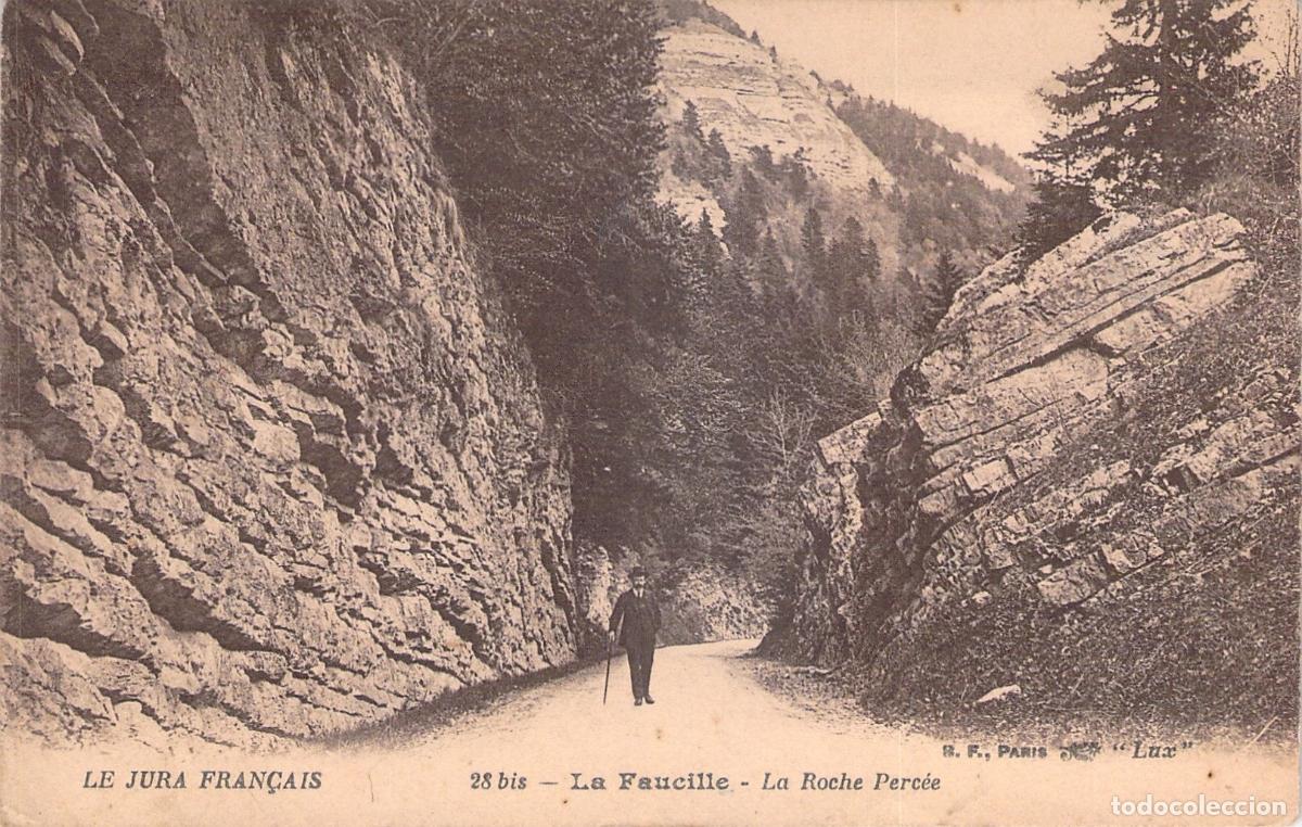 Postcards: Tarjeta Postal de La Faucille - La Roche Perc&eacute;e, El Jura Franc&eacute;s