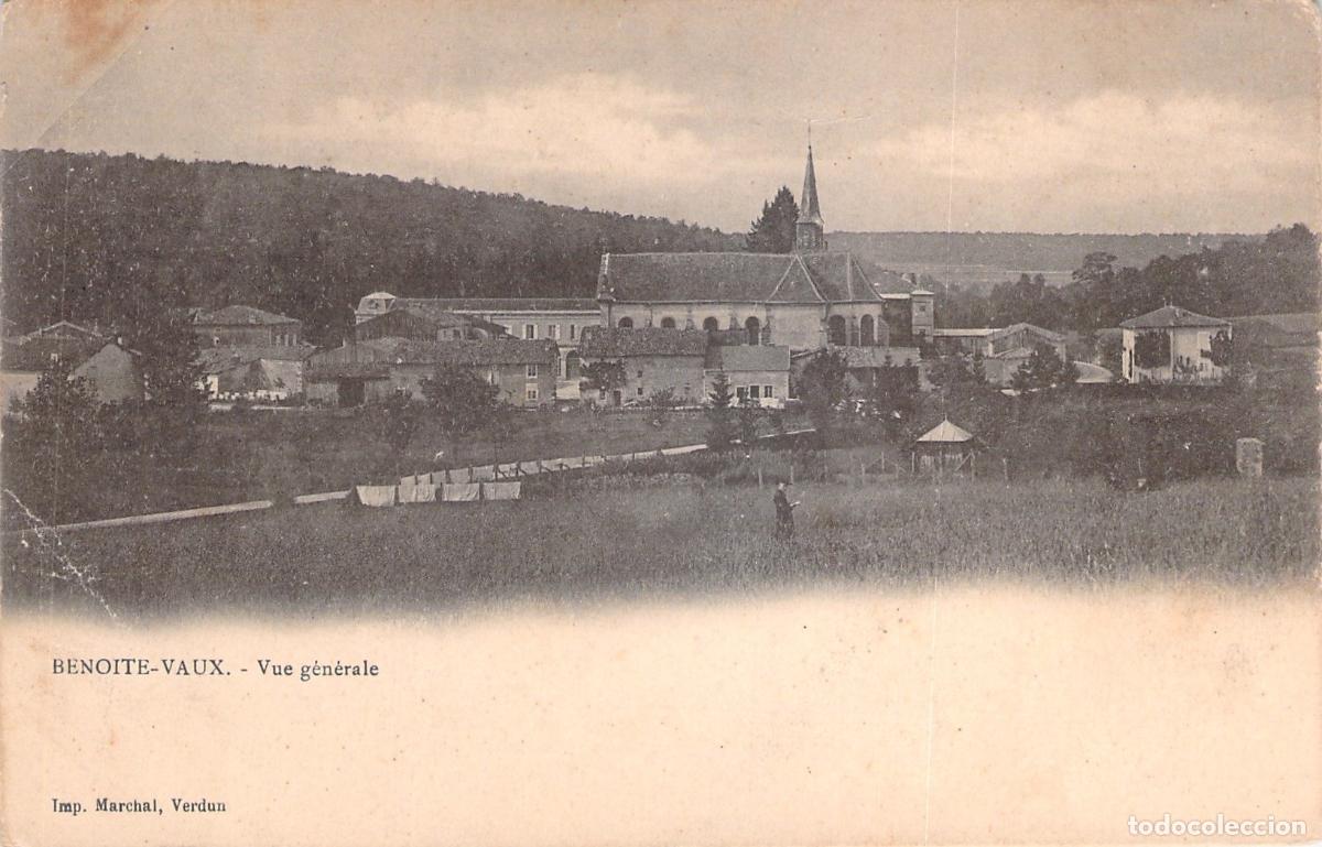 Postcards: Postal Antigua de Benoite-Vaux Vista General Francia