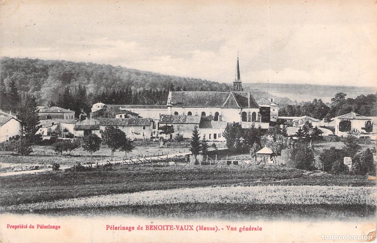 Postcards: Postal de Benoite-Vaux Meuse Vista General de la Iglesia