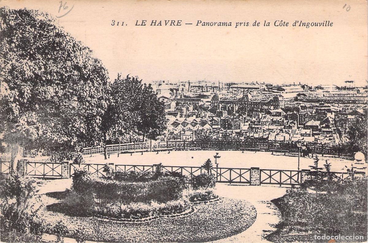 Postales: Postal de Le Havre Panorama desde la C&ocirc;te d'Ingouville