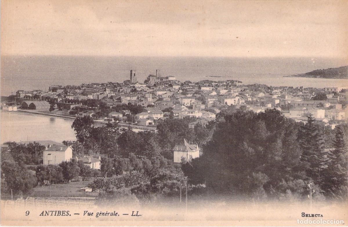 Postales: Postal de Antibes - Vista General de la Ciudad, Francia