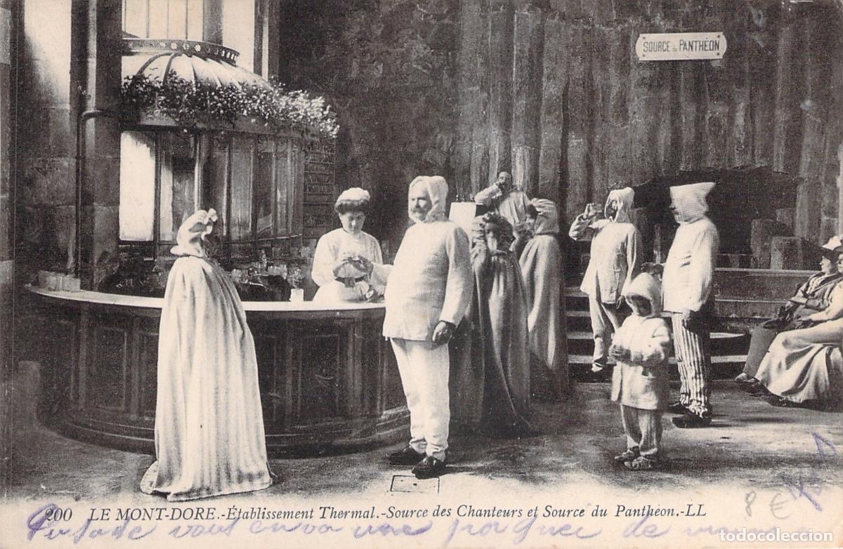 Postales: Postal &Eacute;tablissement Thermal Le Mont-Dore, Source du Panth&eacute;on