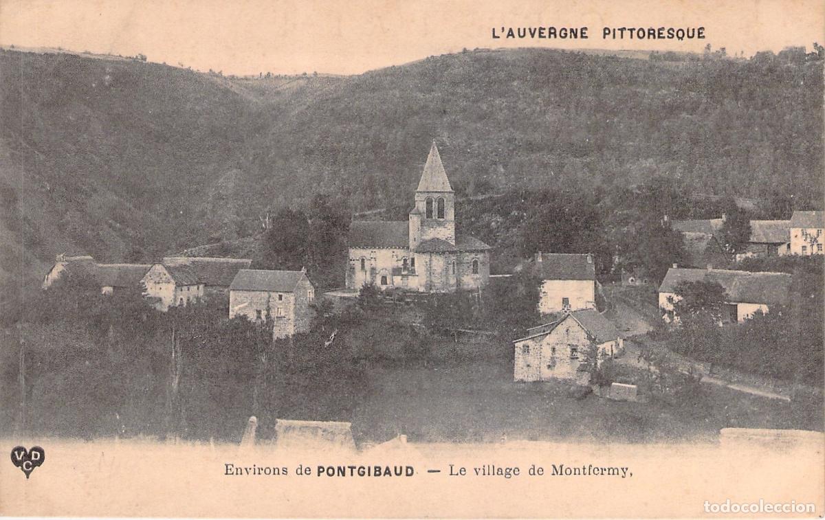 Postales: Postal de Montfermy, Alrededores de Pontgibaud, Auvernia