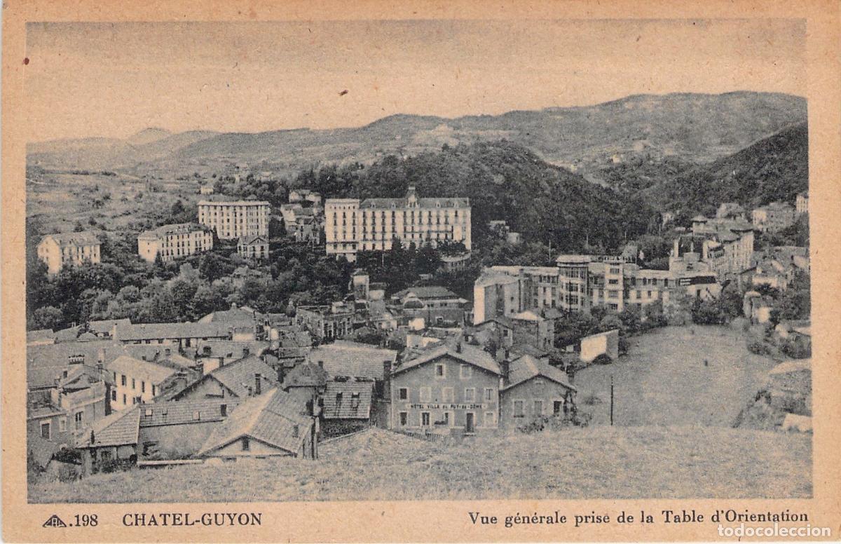 Postales: Postal de Ch&acirc;tel-Guyon Vista General Desde Table d'Orientation Francia