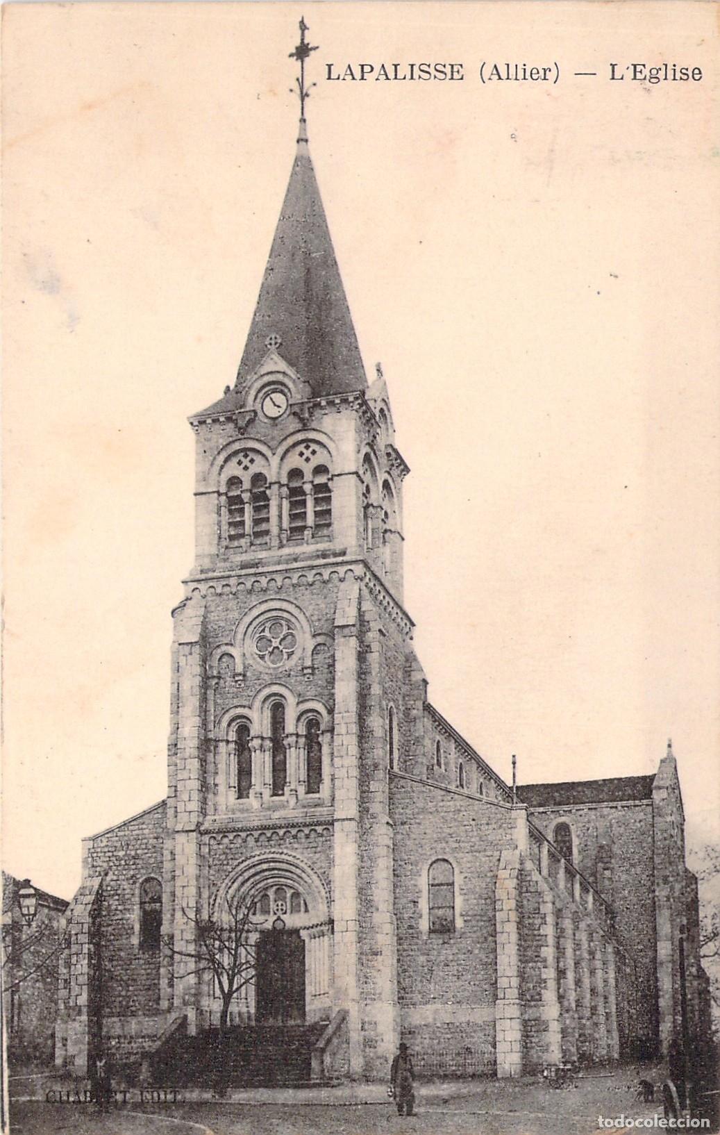 Postales: Postal de la Iglesia de Lapalisse, Allier, Francia