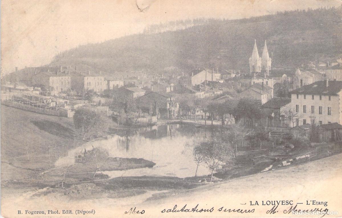 Postales: Postal de Lalouvesc, Francia - Vista de El Estanque
