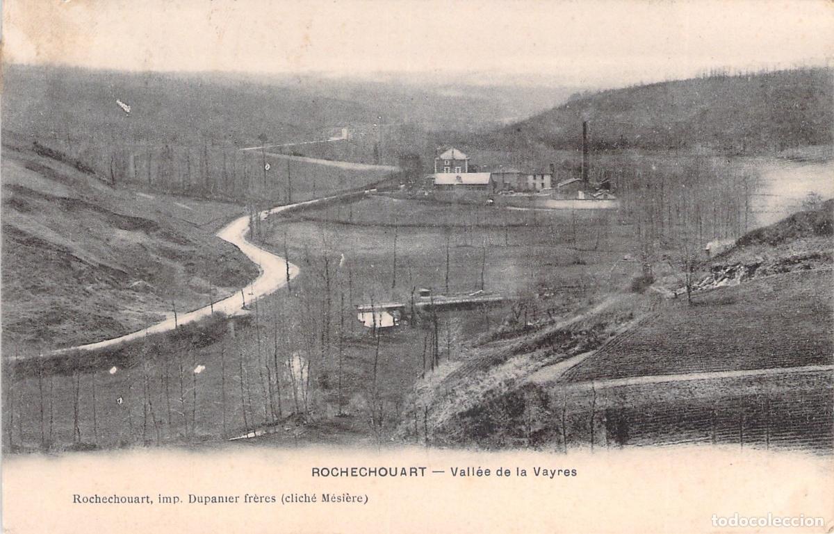 Postales: Postal de la Vall&eacute;e de la Vayres en Rochechouart, Francia