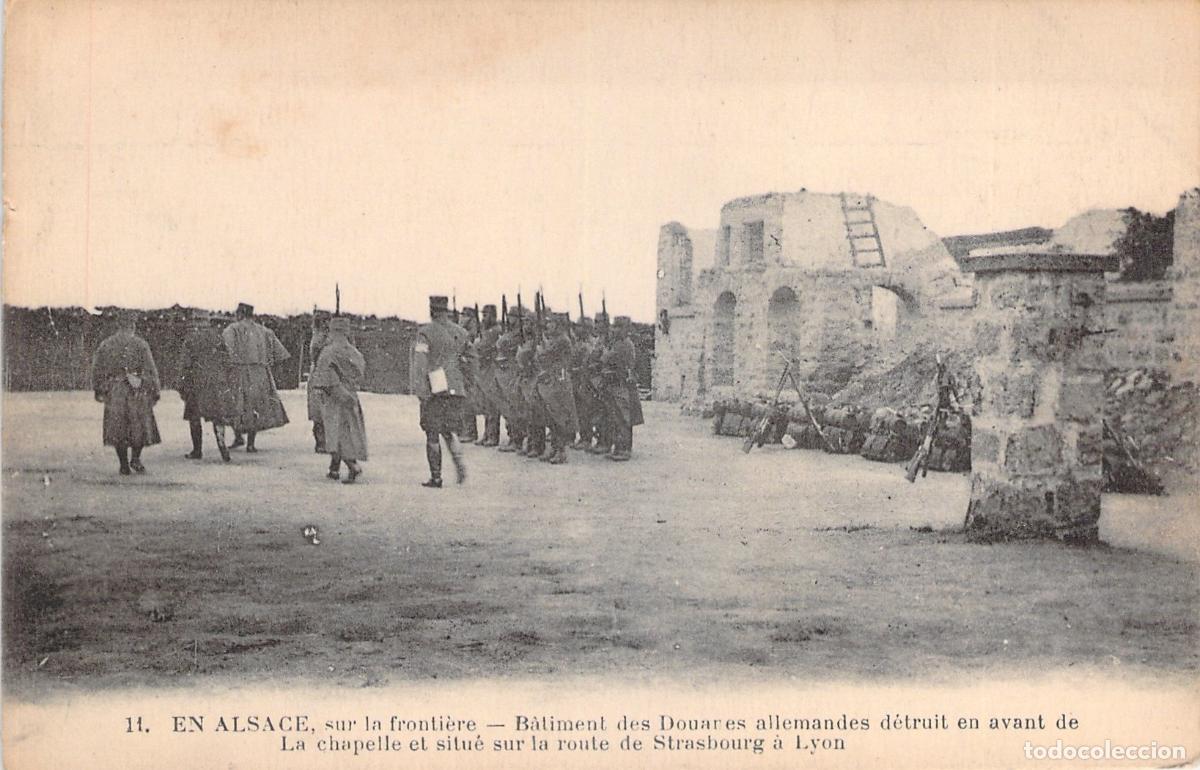 Postales: Postal Militar de Alsacia Primera Guerra Mundial Soldados Franceses