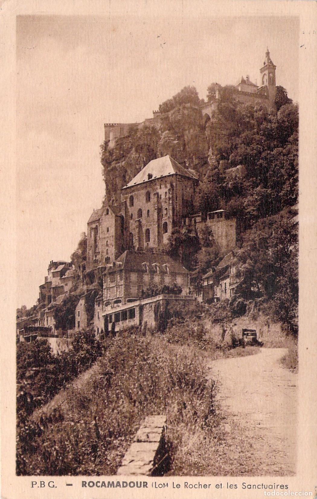 Postales: Postal de Rocamadour Le Rocher et les Sanctuaires Francia