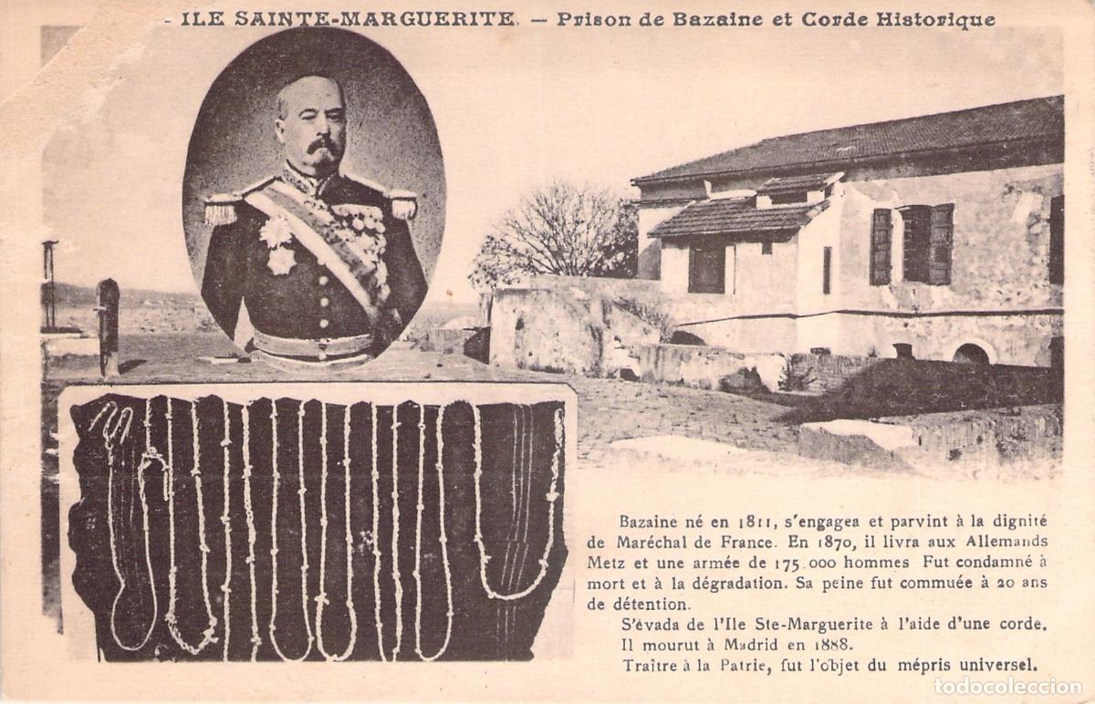Postales: Postal de la Prisi&oacute;n de Bazaine en la Isla Santa Margarita