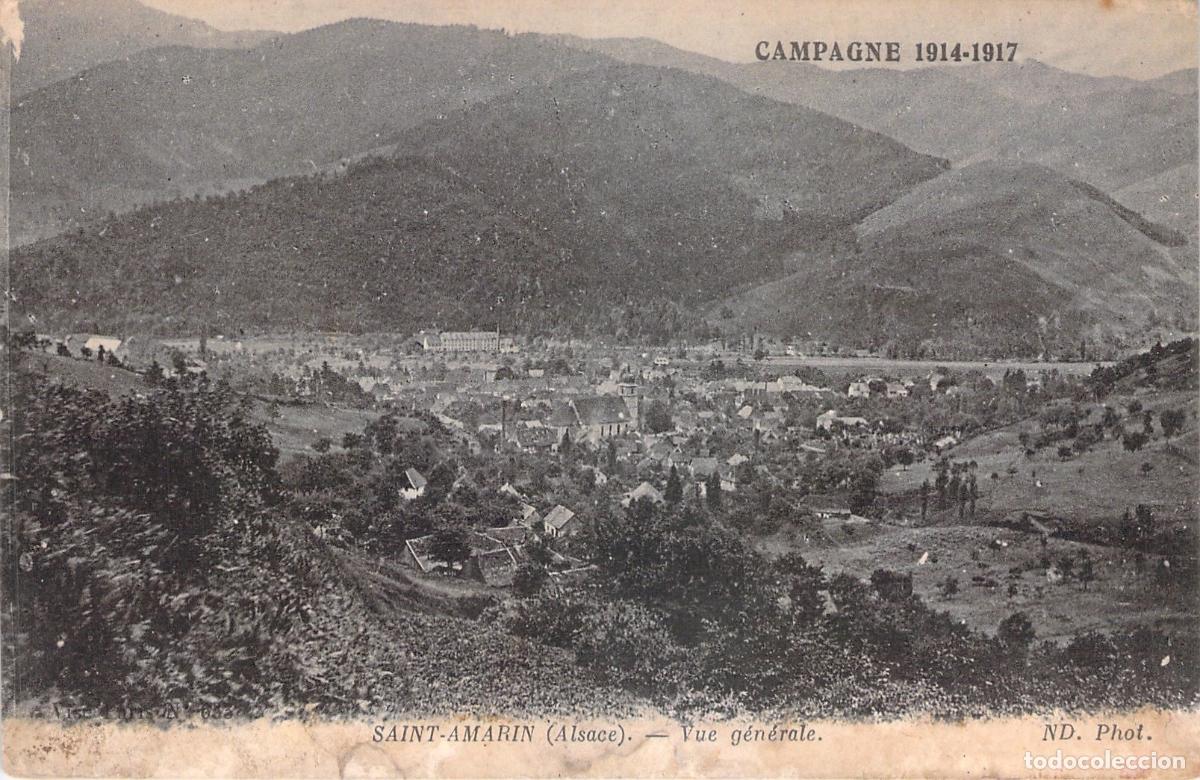 Postales: Postal de Vista General de Saint-Amarin Alsacia
