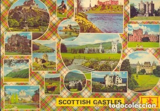 Postales: POSTAL Gran Breta&ntilde;a Scottish Castles. Postal circulada