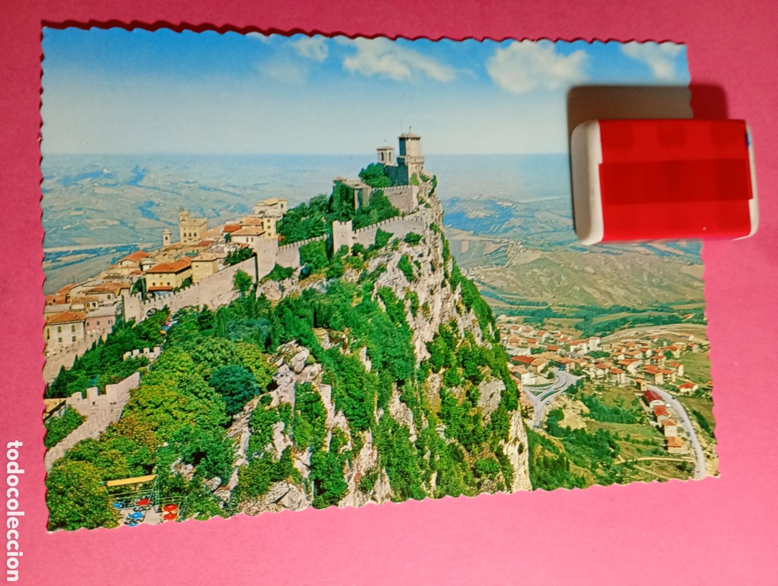 Postais: REPUBBLICA DI SAN MARINO PRIMA TORRE E PANORAMA - F. LLI PAGANO GENOVA - KODAK COLOR S/C - R1627