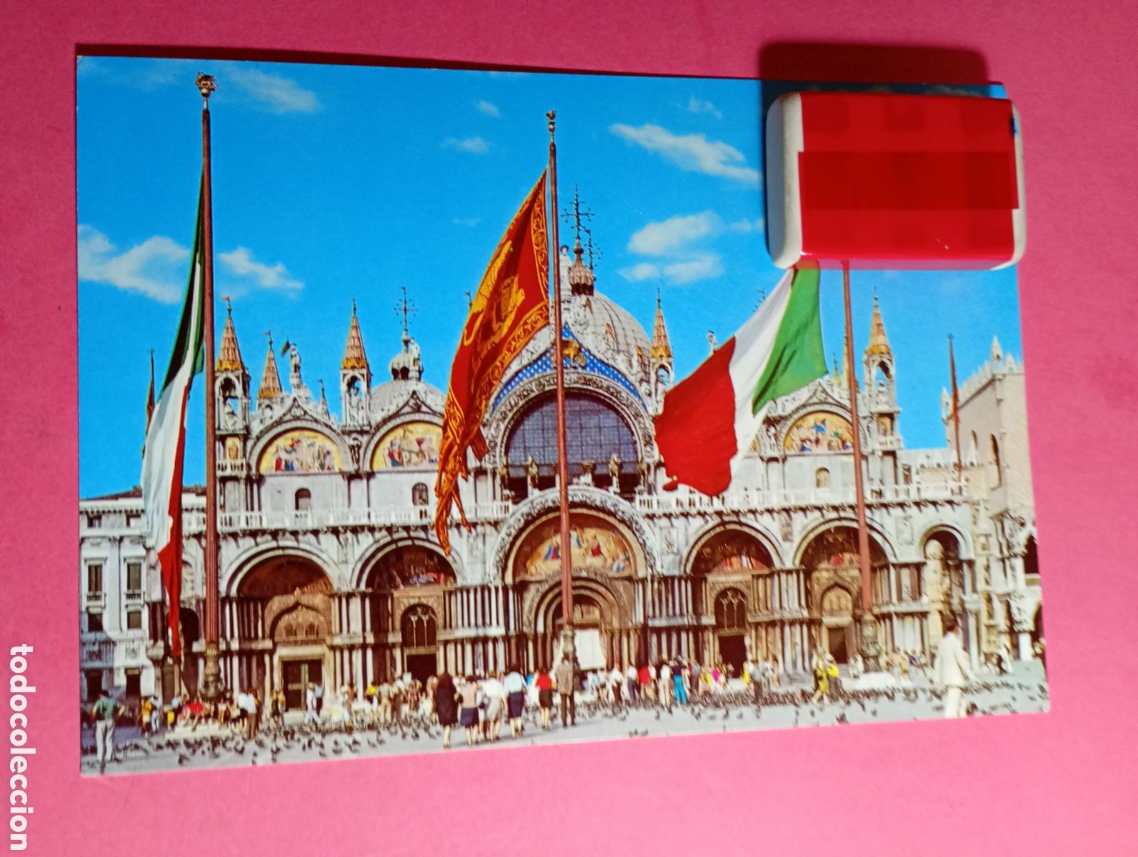 Cartoline: VENEZIA BAS&Iacute;LICA S. MARCO SAN MARCOS COLOR S/C KODAK EKTACHROME ED. BENEDETTI ROBERTO - R1631