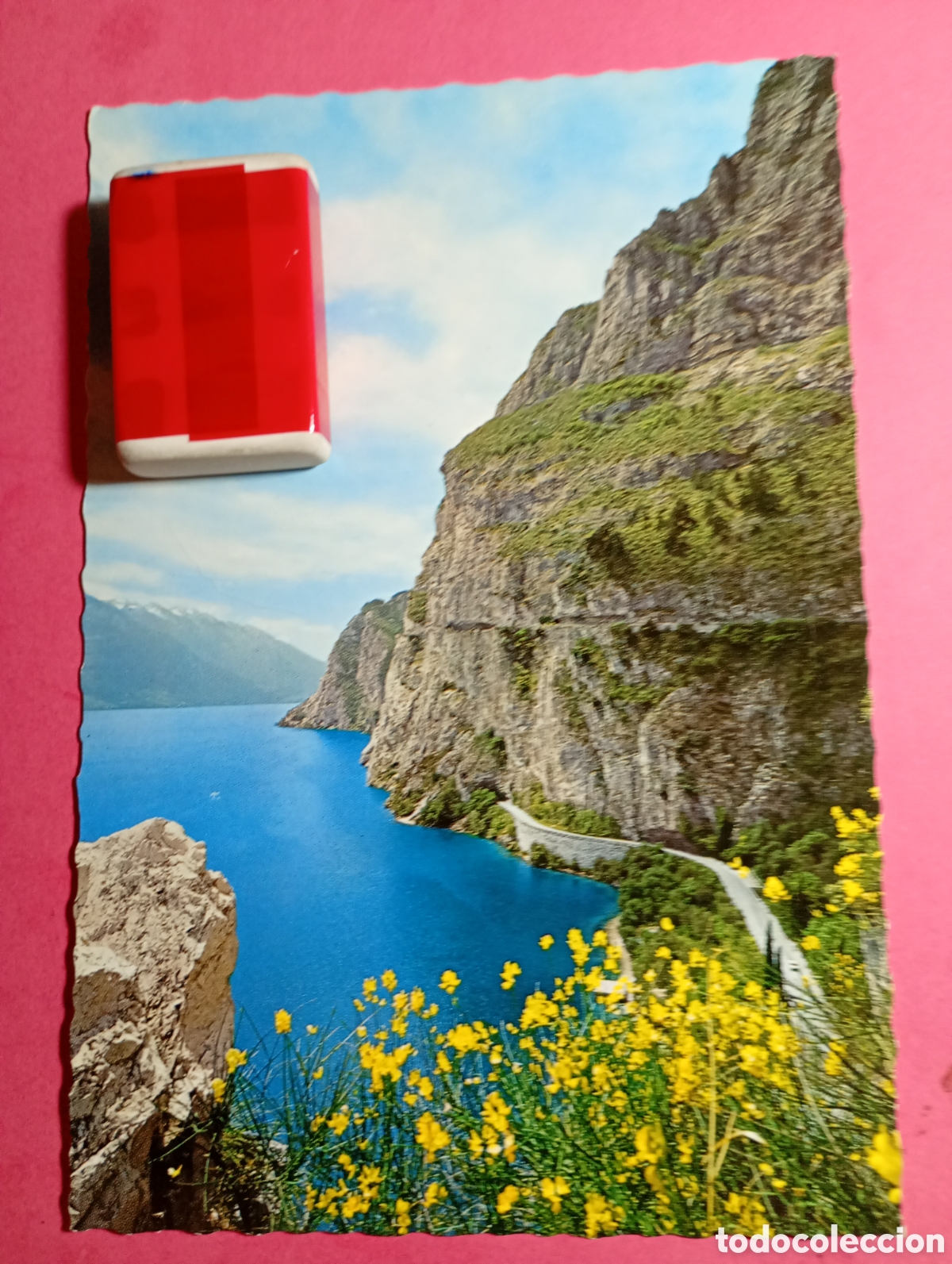 Cartes Postales: LAGO DI GARDA GARDESANA OCCIDENTALE 1704 S/C COLOR ED. M. ROSSI BRESCIA R1635