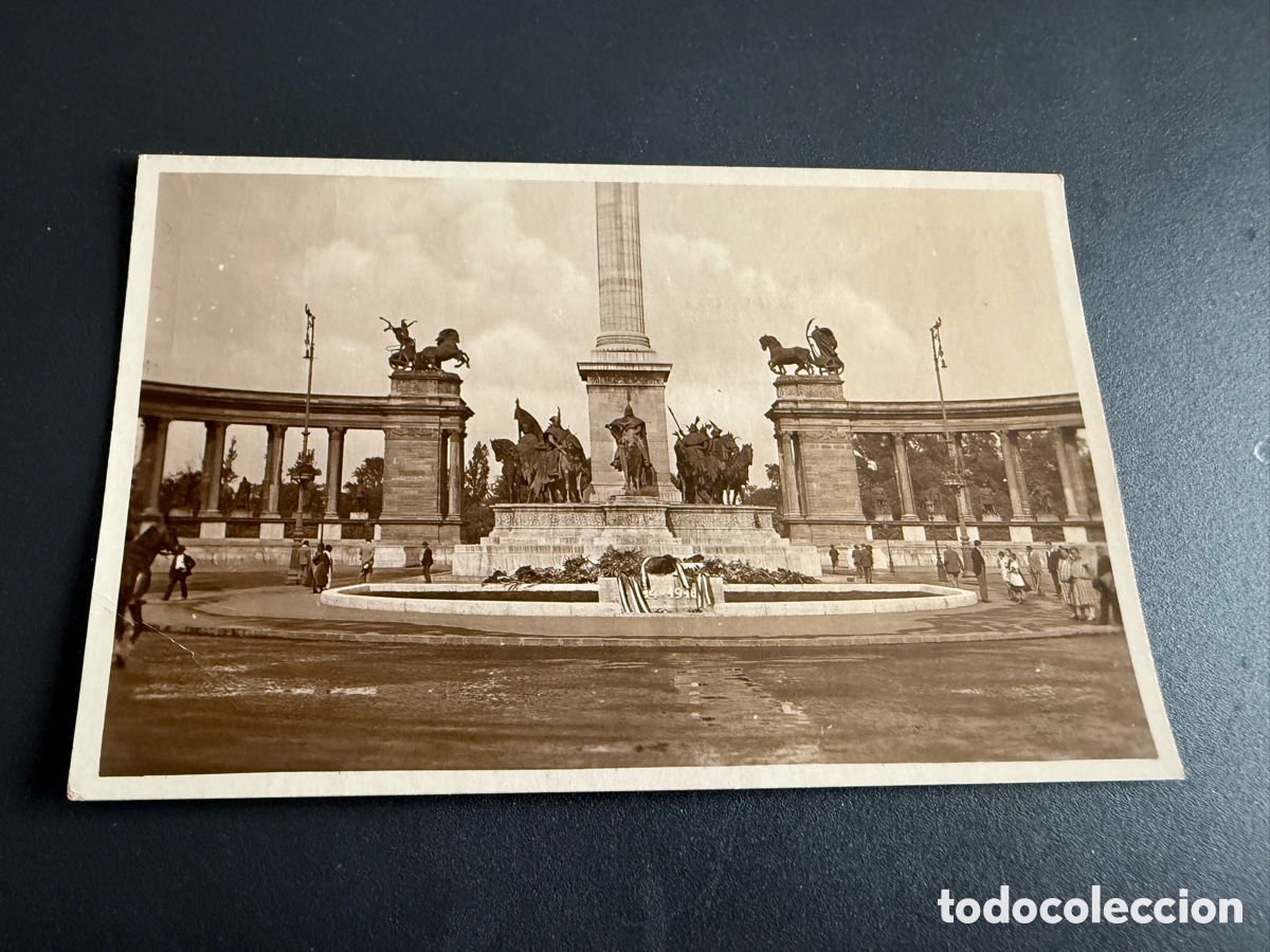 Postales: Postal BUDAPEST ( Hungr&iacute;a ). Monumento del milenio