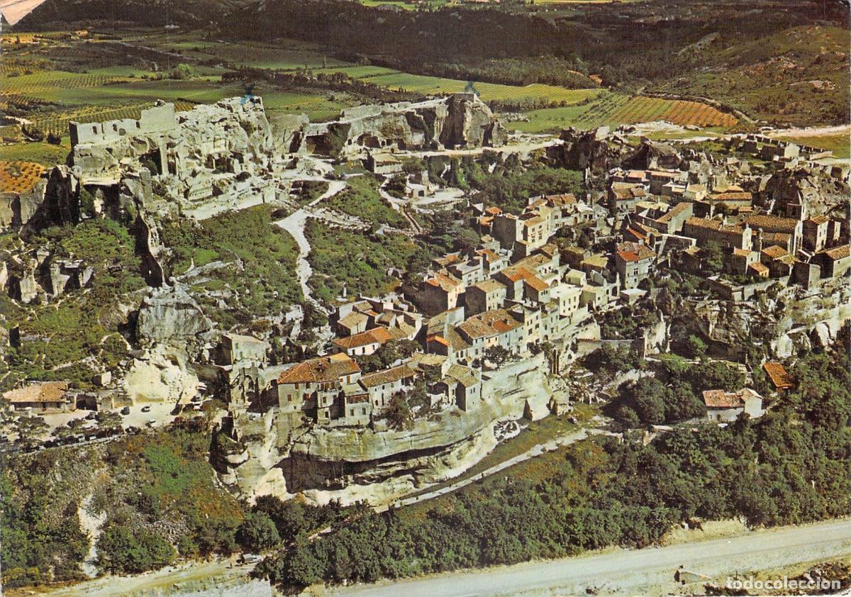 Postales: Postal de Vista A&eacute;rea de Les Baux-de-Provence Francia