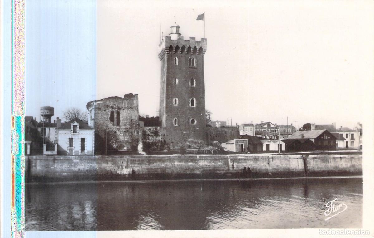 Postales: Postal Torre de Arundel en Les Sables d'Olonne, Vend&eacute;e