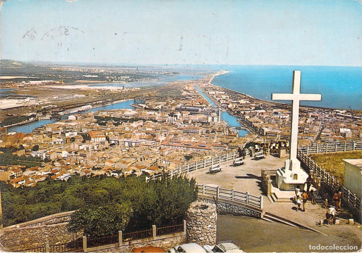 Postales: Postal de S&egrave;te Vista General desde el Monte Saint-Clair Francia