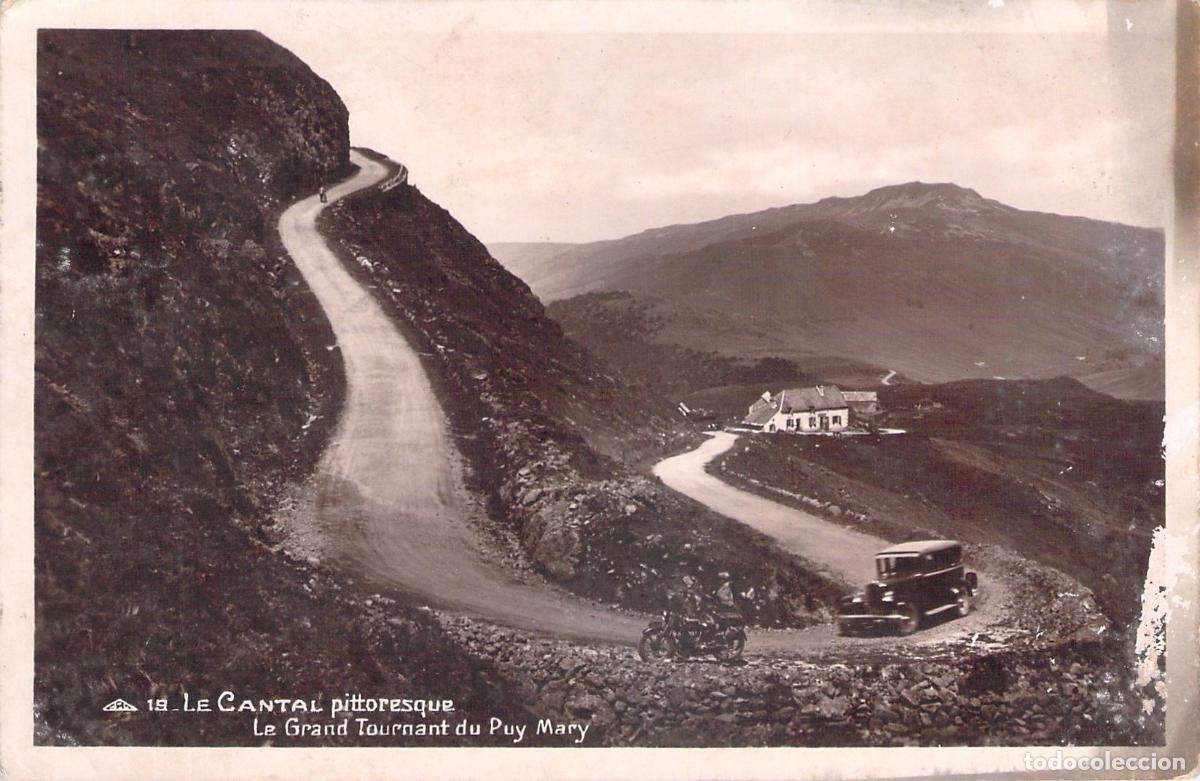 Postales: Postal de Le Grand Tournant du Puy Mary, Cantal, Francia