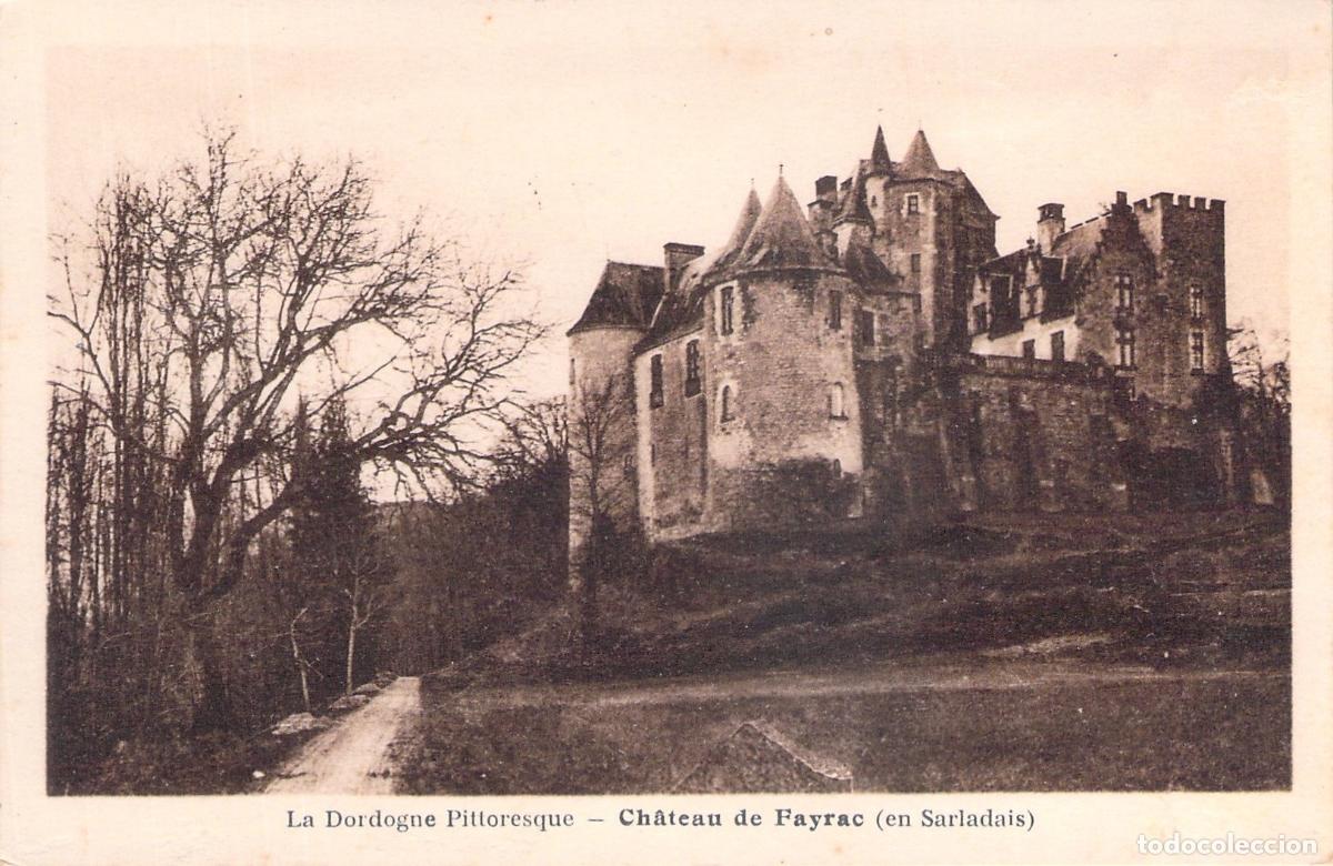 Postales: Postal del Ch&acirc;teau de Fayrac en la Dordo&ntilde;a Pintoresca