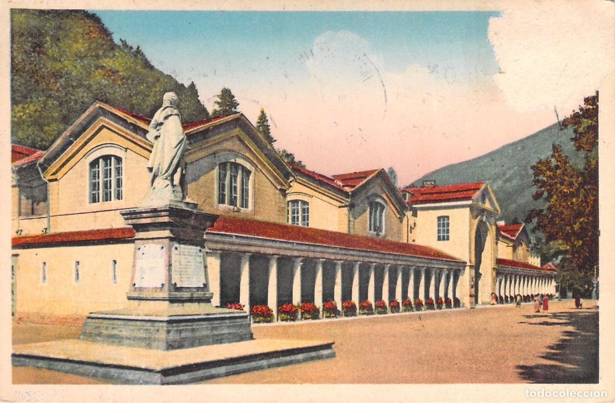 Postales: Postal de Luchon Les Thermes Francia Balneario y Columnata